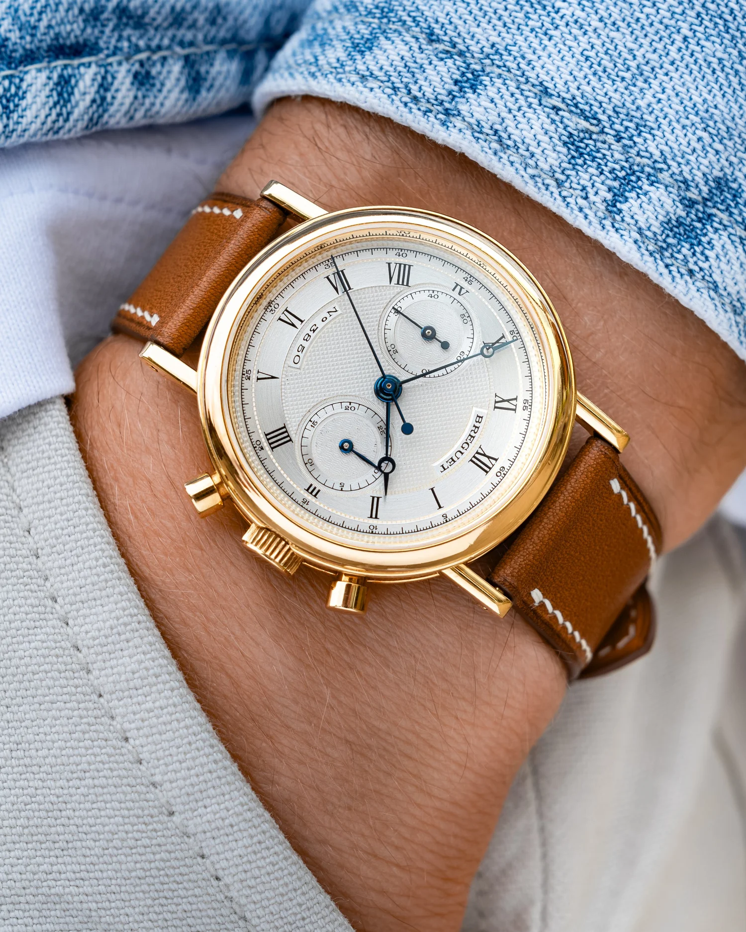 1987 Breguet Chronograph Reference 3230 'Pre-Series' with Stamped